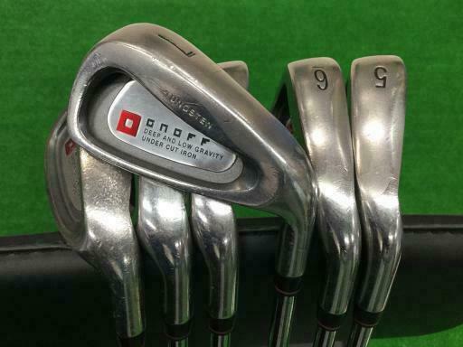 DAIWA GLOBERIDE ONOFF 2004 6PC NSPRO S-FLEX IRONS SET GOLF 10287