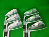 LEFT-HANDED BRIDGESTONE TOUR STAGE X-BLADE CB 6PC R-FLEX IRONS SET GOLF CLUBS