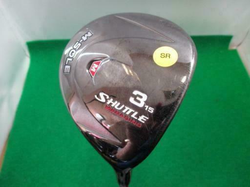 GOLF CLUBS FAIRWAY WOOD MARUMAN SHUTTLE MARAZING M-SOLE FLEX-SR LOFT-15 #3 3W