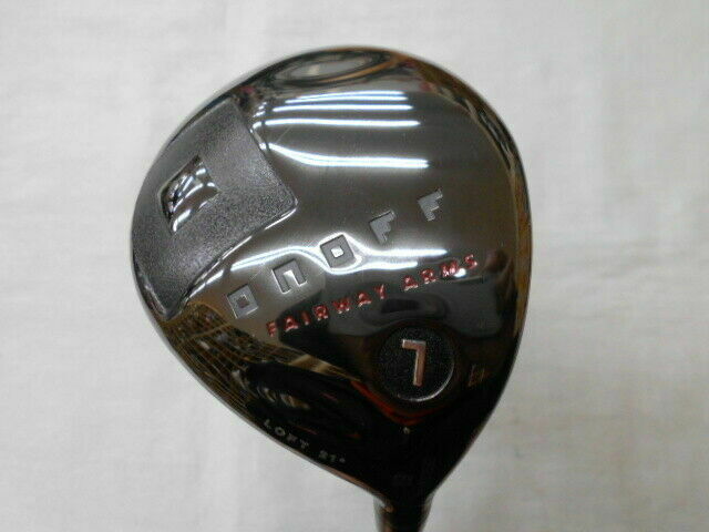 GOLF CLUBS FAIRWAY WOOD DAIWA GLOBERIDE ONOFF ARMS KURO 2017 7W SR-FLEX