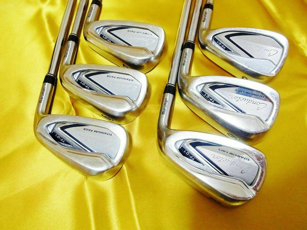 MARUMAN CONDUCTOR TF-01 6PC S-FLEX IRONS SET GOLF CLUBS 6277 MAJESTY