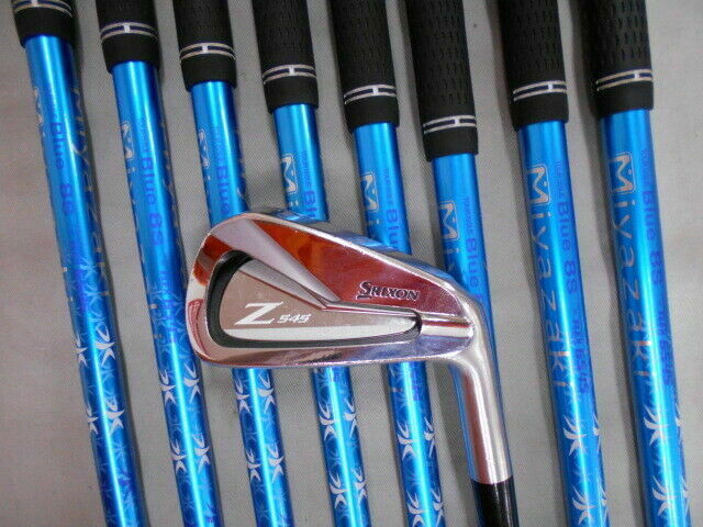 Dunlop SRIXON Z545 9PC Miyazaki Kosuma Blue 8 S-FLEX IRONS SET GOLF CLUBS