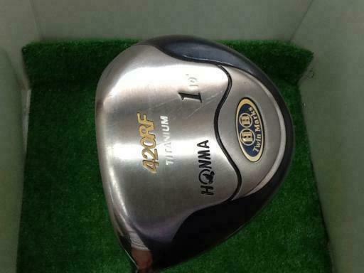 LEFT-HANDED 2-STAR GOLF CLUB DRIVER HONMA TWINMARKS 420RF 10DEG S-FLEX BERES