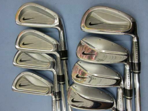 NIKE PRO COMBO FORGED JAPAN MODEL 8PC NSPRO S-FLEX IRONS SET GOLF 10317