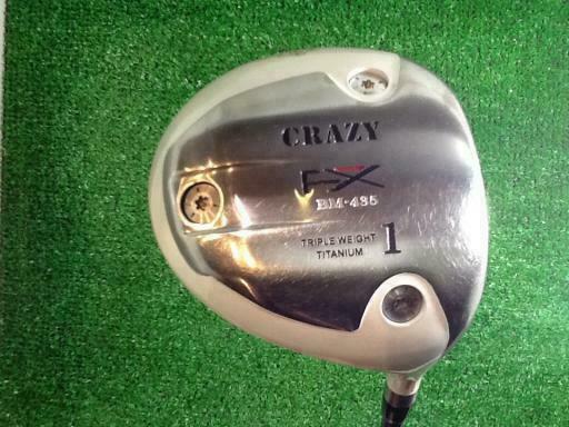 CRAZY FX GOLF CLUB DRIVER BM-435 WHITE LOFT-10 S-FLEX 9207
