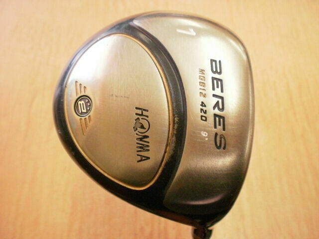 HONMA BERES GOLF CLUB DRIVER MG812 3-STAR 9DEG R-FLEX HONMA