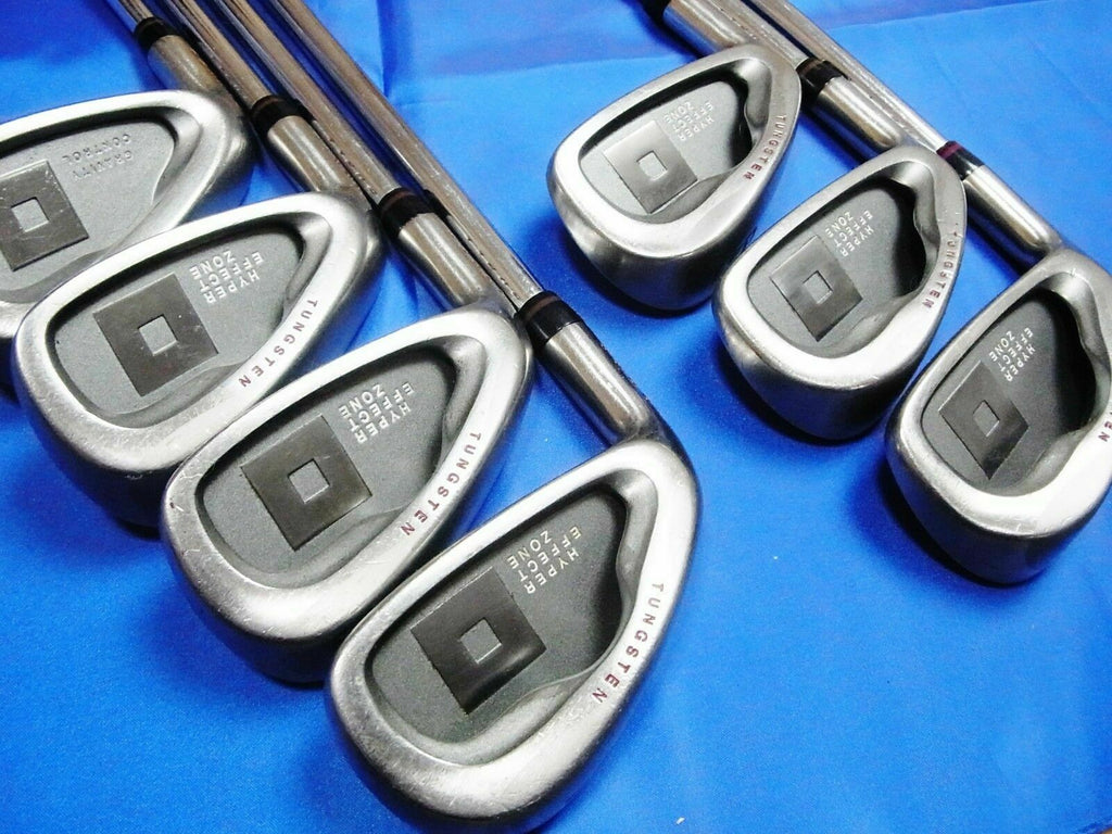 DAIWA GLOBERIDE LEFT-HANDED ONOFF 7PC S-FLEX IRONS SET GOLF CLUBS 6227