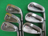 PRGR EGG PF 2017 6PC EGG SR-FLEX IRONS SET GOLF CLUBS 10287