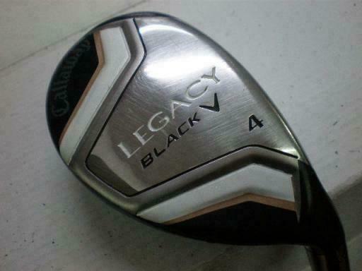 CALLAWAY LEGACY GOLF CLUB UTILITY BLACK U4 STEEL S-FLEX UT