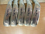 HONMA BERES MG803 2-STAR 5PC R-FLEX IRONS SET GOLF CLUBS EXCELLENT BERES