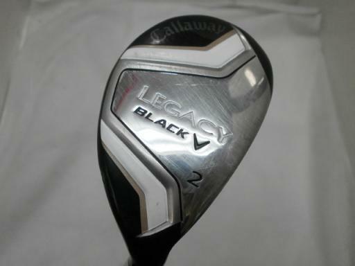 Callaway LEGACY BLACK U2 Steel S-flex UT Utility Hybrid Golf Clubs