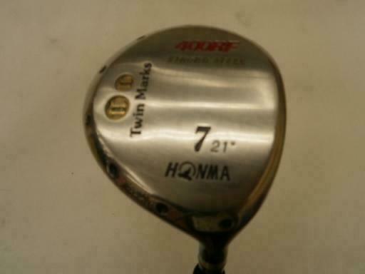 GOLF CLUBS FAIRWAY WOOD HONMA TWIN MARKS 400RF 2-STAR 7W R-FLEX BERES