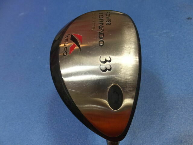 KASCO POWER GOLF CLUB UTILITY TORNADO 33 U3 R-FLEX UT