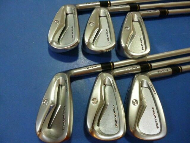 HONMA TOUR WORLD TW717P 2013 6PC R-FLEX IRONS SET GOLF CLUBS EXCELLENT BERES