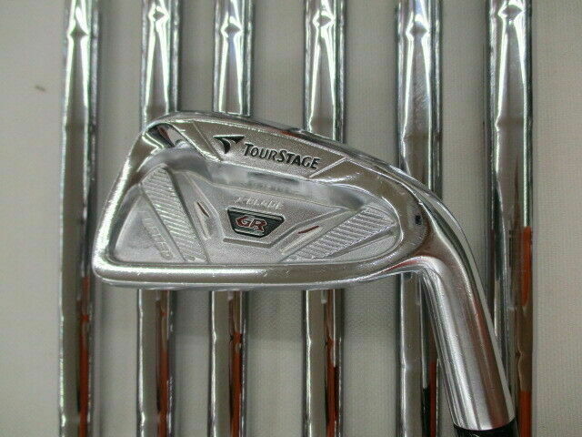 Bridgestone TourStage X-BLADE GR FORGED 2012 7PC NSPROWF S-FLEX IRONS SET Golf