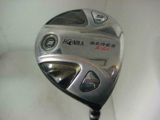 GOLF CLUBS FAIRWAY WOOD HONMA BERES S-01 5W 2-STAR S-FLEX BERES