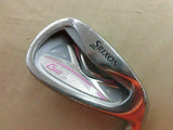 LADIES DUNLOP SRIXON GIE-L 2011 5PC L-FLEX CAVITY BACK IRONS SET GOLF CLUBS