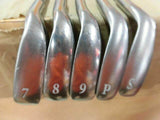 LADIES DUNLOP SRIXON GIE-L 2011 5PC L-FLEX CAVITY BACK IRONS SET GOLF CLUBS