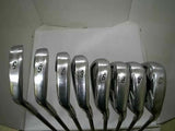 DUNLOP XXIO FORGED 2009 8PC R-FLEX CAVITY BACK IRONS SET GOLF CLUBS