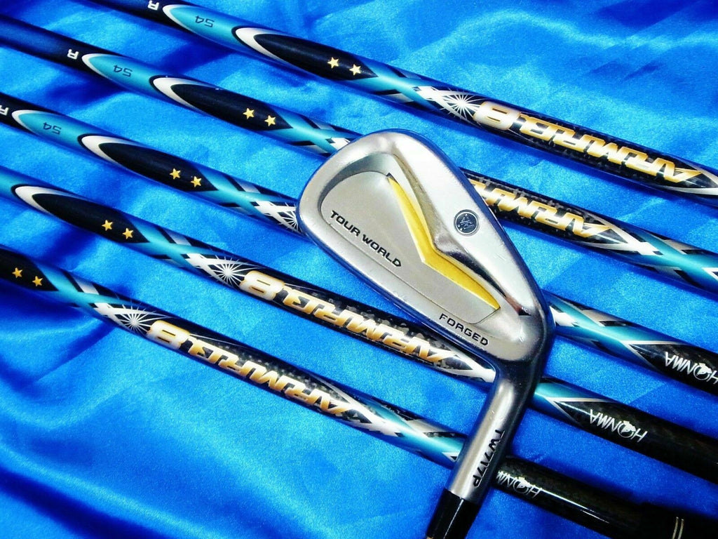 HONMA Tour World TW717P 2014 6pc R-Flex IRONS SET Golf CLUBS 2star ARMRQ8