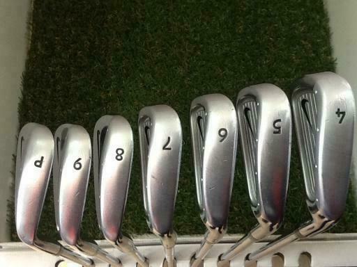 NIKE PRO COMBO FORGED JAPAN MODEL 7PC NSPRO R-FLEX IRONS SET GOLF 10317