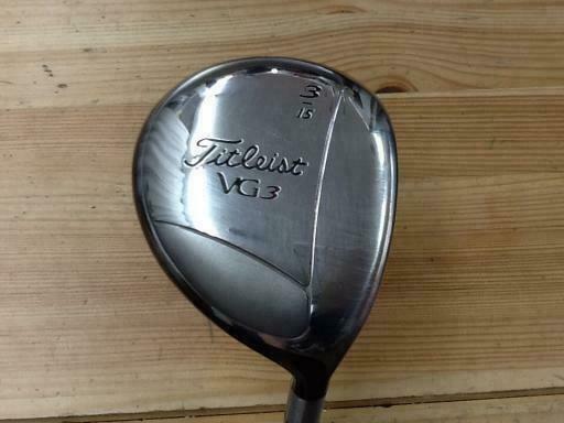 GOLF CLUBS FAIRWAY WOOD TITLEIST VG3 JAPAN MODEL 3W SR-FLEX