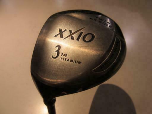 GOLF CLUBS FAIRWAY WOOD LEFT-HANDED DUNLOP XXIO 3W S-FLEX