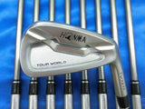 HONMA TOUR WORLD TW737P 2017 9PC VIZARD S-FLEX IRONS SET GOLF CLUBS 189 BERES