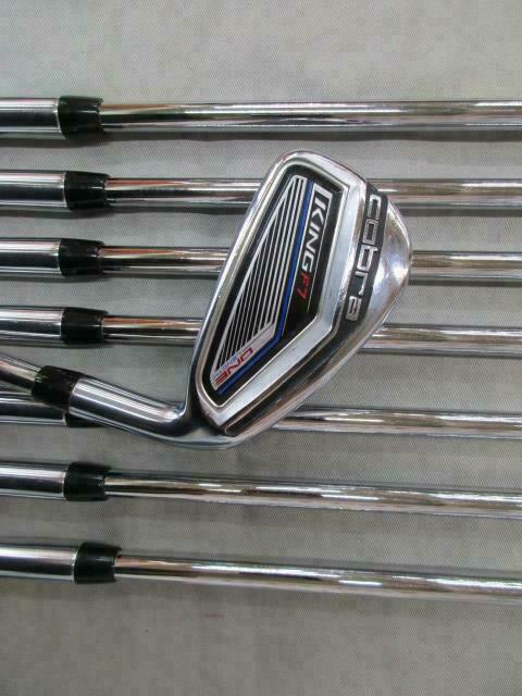 COBRA KING F7 ONE LENGTH JP MODEL 8PC NSPRO R-FLEX IRONS SET GOLF CLUBS