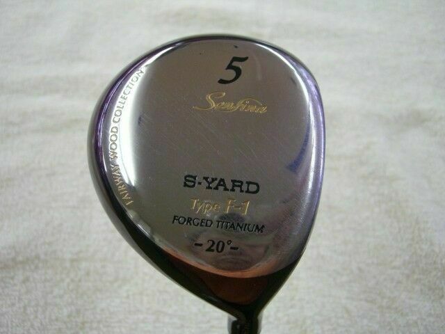 GOLF FAIRWAY WOOD SEIKO S-YARD TYPE F-1 SENFINA LADIES #5 5W LOFT-20 L-FLEX