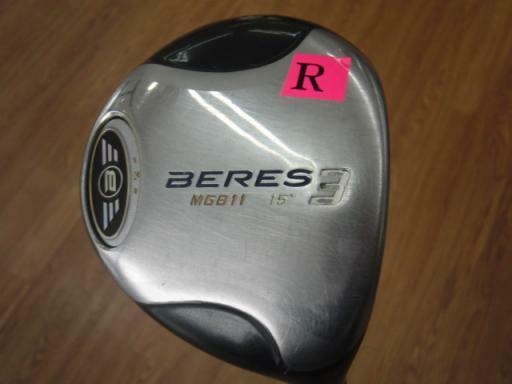 GOLF CLUBS FAIRWAY WOOD HONMA BERES MG811 3W 1-STAR R-FLEX BERES