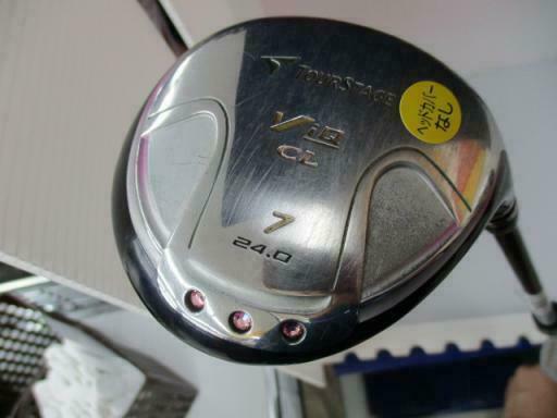 GOLF FAIRWAY WOOD BRIDGESTONE TOUR STAGE V-IQ CL 2008 PINK LADIES 7W L-FLEX