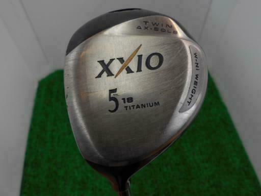GOLF CLUBS FAIRWAY WOOD LEFT-HANDED DUNLOP XXIO 5W R-FLEX