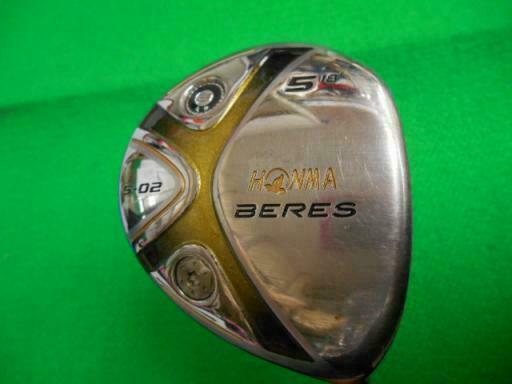 GOLF CLUBS FAIRWAY WOOD HONMA BERES S-02 2-STAR #5 5W LOFT-18 R-FLEX BERES