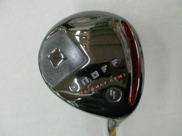 GOLF CLUBS FAIRWAY WOOD DAIWA GLOBERIDE ONOFF ARMS KURO 2017 4W S-FLEX