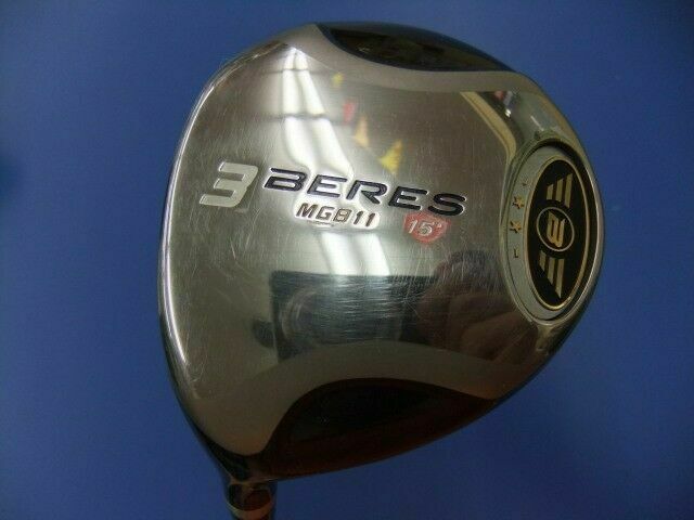 GOLF FAIRWAY WOOD HONMA BERES MG811 LEFTY LEFT-HANDED  2-STAR 3W LOFT-15 R-FLEX