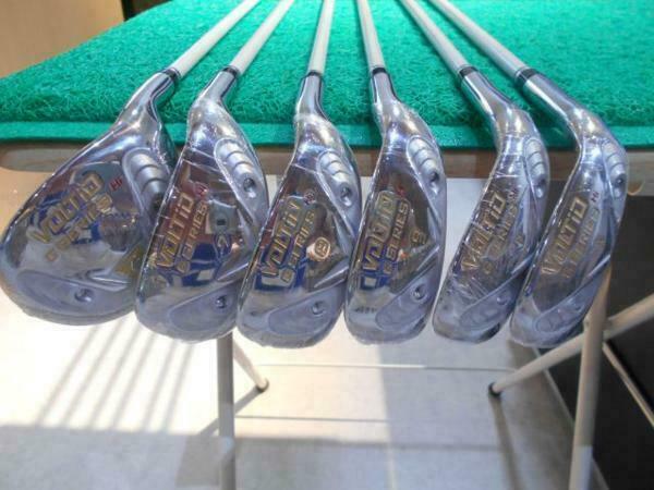 KATANA VOLTIO G SERIES HI 2015MODEL 6PC R-FLEX IRONS SET GOLF CLUBS 6217