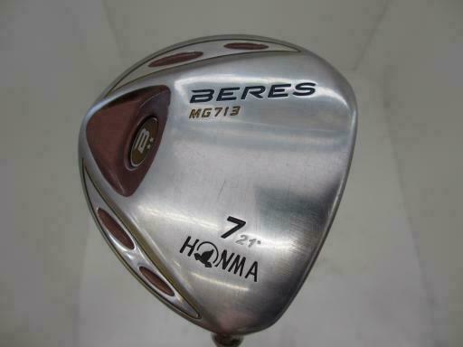 GOLF CLUBS FAIRWAY WOOD HONMA BERES MG713 7W 2-STAR R-FLEX BERES