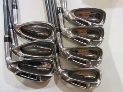 KASCO POWER TORNADO INSPIRE 7PC R-FLEX IRONS SET GOLF CLUBS