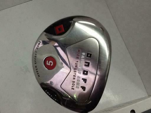 GOLF CLUBS FAIRWAY WOOD DAIWA GLOBERIDE ONOFF ARMS 2008 5W R-FLEX