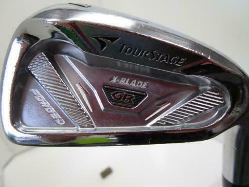 BRIDGESTONE TOUR STAGE X-BLADE GR FORGED 2012 6PC NSPRO R-FLEX IRONS SET 10277