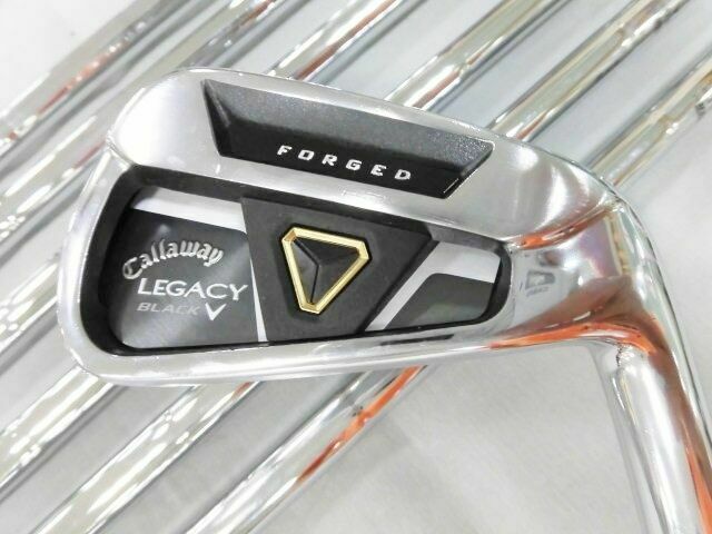 HENRIK STENSON 2013 CALLAWAY LEGACY BLACK 7PC DG S-FLEX IRONS SET GOLF CLUBS