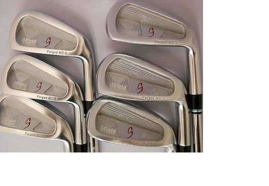GAUGE DESIGN G-FIELD NC-1 6PC S-FLEX IRONS SET GOLF CLUBS EXCELLENT