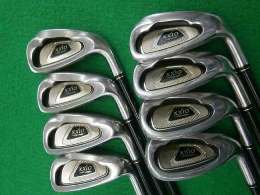 DUNLOP XXIO PRIME 2009 8PC SR-FLEX IRONS SET GOLF CLUBS