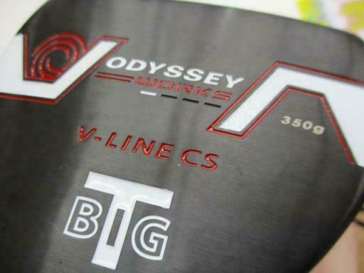 ODYSSEY WORKS BIG T V-LINE CS 34INCH PUTTER GOLF CLUBS