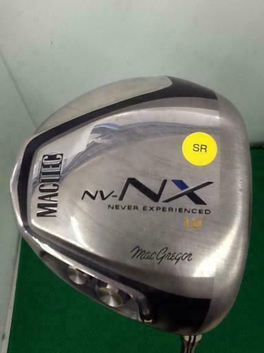 MACGREGOR MACTEC GOLF CLUB DRIVER NV-NX 10DEG SR-FLEX
