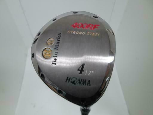 GOLF CLUBS FAIRWAY WOOD HONMA TWIN MARKS 400RF 2-STAR 4W LOFT-17 R-FLEX BERES