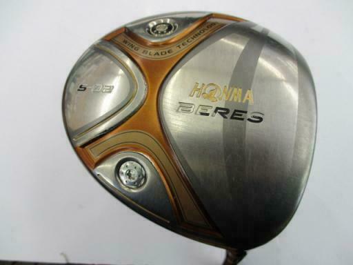 CUSTOM COLOR GOLF CLUB DRIVER GOLD! 3-STAR HONMA BERES S-02 9DEG S-FLEX SP 6217