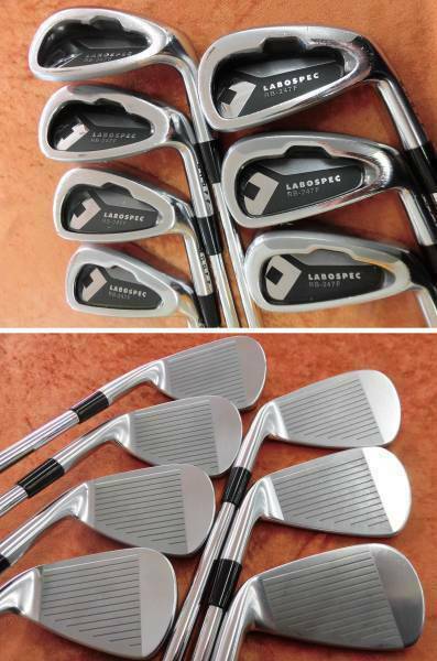 DAIWA GLOBERIDE ONOFF LABOSPEC RB-247F MODUS3 7PC S-FLEX IRONS SET GOLF CLUBS