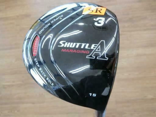 GOLF CLUBS FAIRWAY WOOD MARUMAN SHUTTLE I4000AR 2 2013MODEL 3W LOFT-15 SR-FLEX